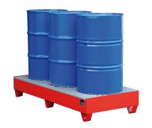 Lekbakken voor 200 liter vaten