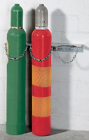 Gasflessenhouders voor 1 tot 3 gasflessen tot 14cm