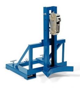 Automatische heftruck vatengrijper - voor 1 x 200 ltr vat