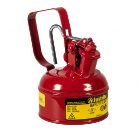 Justrite veiligheidskannen Type I - 0,5 liter (Trekkerhandvat)