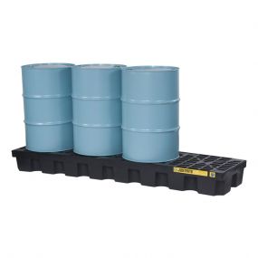 4-Drum EcoPolyBlend lekbak - inhoud 284 ltr - 246x64x30cm