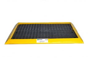 4-drum spill pallet - rooster - 120x120x8cm