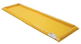 4-drum spill pallet - 240x60x8cm