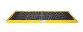 8-drum spill pallet - rooster - 120x240x8cm