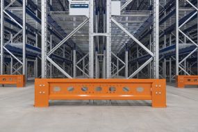 Aanrijbeveiliging voor palletstelling