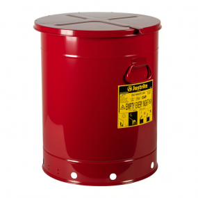 Kan voor olieachtig afval (handbediend) - 80ltr.