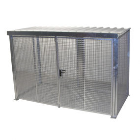 Gasflessenberging gaasbox - type M4 - 72st gasflessen 