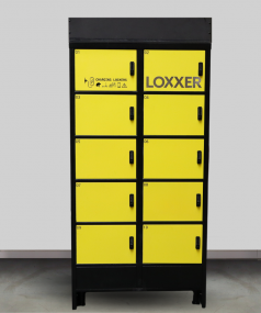 LOXXER Lithium-ION Brandwerende lockerkast - 10 lockers
