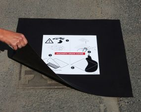 Putafdichting (magnetisch uitvoering) 60x60cm