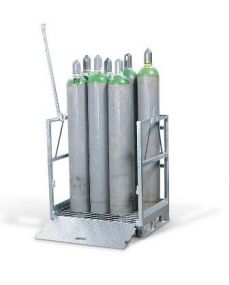 OCS115872 gasflessenpallet voor 12 gasflessen