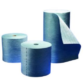 Olie absorberende rollen - 2stuks - 50cmx52mtr - 3 laags 