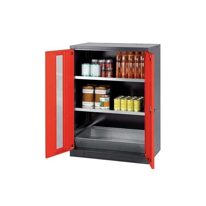 Chemicaliënkast, model CS.110.081 met draaideur 81 x 52 x 110,5cm 