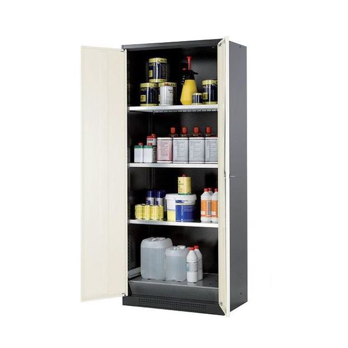 Chemicaliënkast, model CS.195.081 met draaideur Chemicaliënkast, model CS.195.081 met draaideur