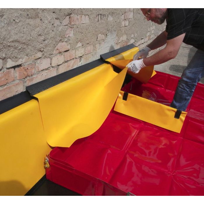 Eccotarp gevel drainageslab voor het begeleiden van vloeistoffen vanaf muren 