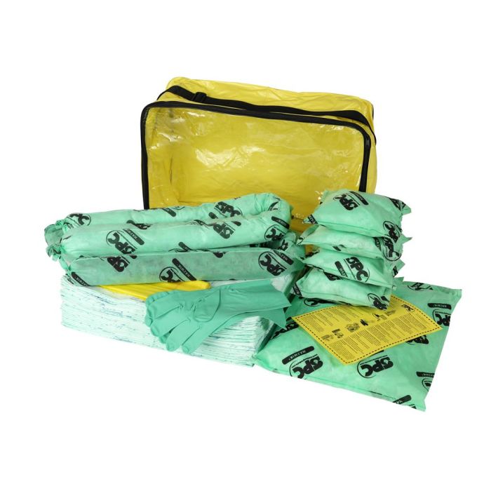 ADR spill kit voor Chemicaliën 43 of 63 ltr, alles conform ADR regels