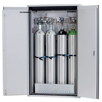 90 Minuten brandwerende model G90 gasflessenkast Ultimate 4 x 50 ltr fles, 120cm