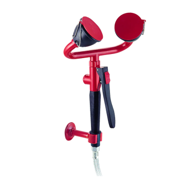 Hughes handdouche voor ogen, gelaat en lichaam - type D5000 - nood oogspoelstation -dubbele nozzle