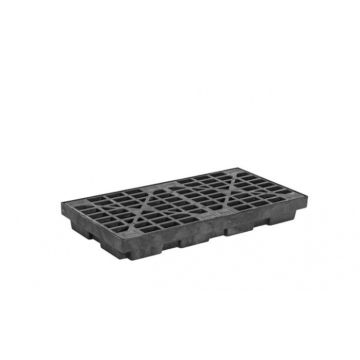 2-Drum EcoPolyBlend werkvloer - inhoud 90 ltr - 125x64x14cm