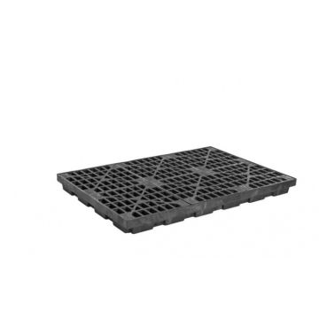 4-Drum EcoPolyBlend werkvloer - inhoud 185 ltr - 125x125x14cm