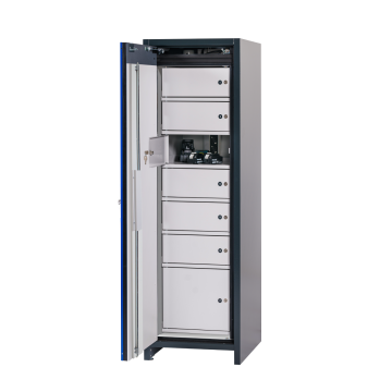 ASECOS Lithium-ION Veiligheidskast 90 min. - CHARGE LOCKER (6+1)