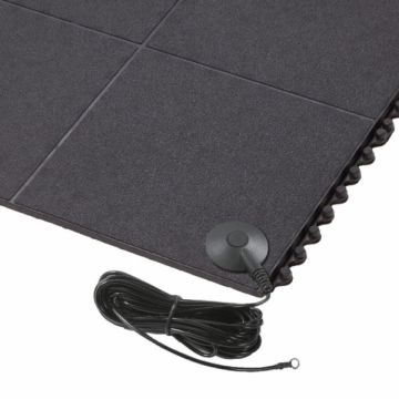 Notrax 661 Cushion Ease Solid ESD Nitrile FR Lasmat 91x91 cm (Modulaire systeem tegels)