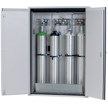 90 Minuten brandwerende model G90 gasflessenkast Ultimate 4 x 50 ltr fles, 140cm