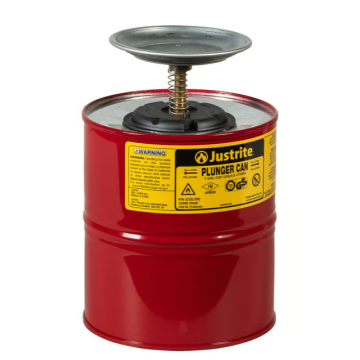 Justrite Veiligheidsplunjerkan - 4,0ltr.