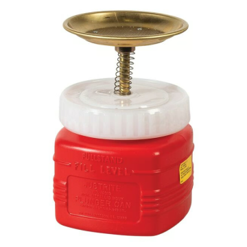 Justrite Veiligheidsplunjerkan - Polyethylene - 1,0ltr.