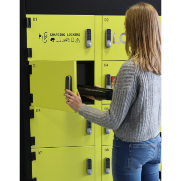 LOXXER Lithium-ION Brandwerende lockerkast ADVANCED (12 lockers)