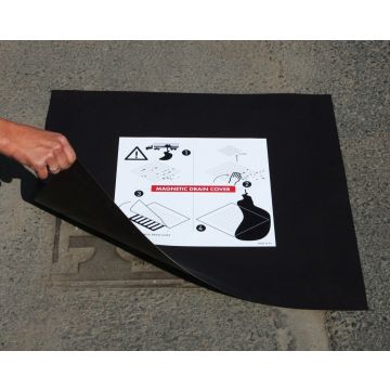 Putafdichting (magnetische uitvoering) 51x51 cm