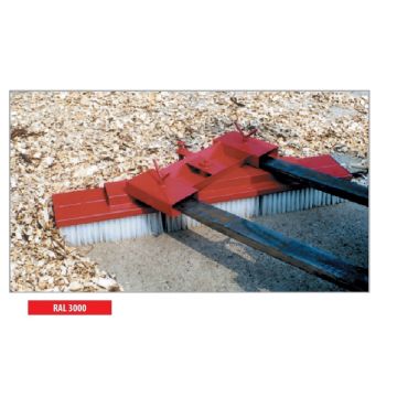 Heftruckbezem verstelbaar 2 mtr.